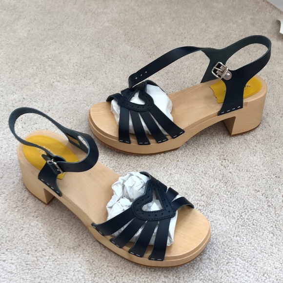 Swedish Hasbeens Shoes - NWB Swedish Hasbeens Heart Medallion